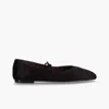 Alohas Sway Soft Brown Leather Ballet Flats