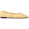 Alohas Sway Square Toe Ballet Flat In Vanilla