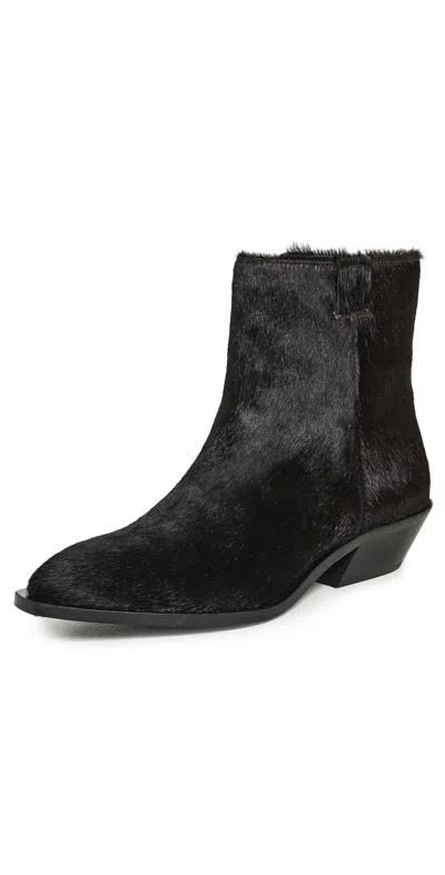 Alohas Syd Ankle Boots Brown In Black