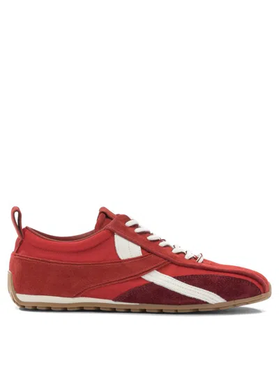 Alohas Tb.304 Panelled Lace-up Sneakers In Red