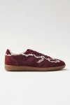 Alohas Burgundy Leather Tb 490 Crochet Sneakers In Brown
