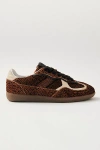 Alohas Womens Tb.490 Leopard-print Leather Low-top Trainers Soft Ta In Rife Soft Tan