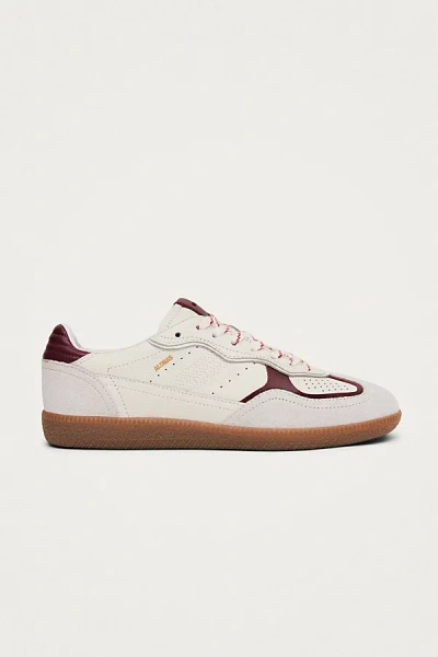 Alohas Tb. 490 Leather Sneakers In White Burgundy, Women's At Urban Outfitters