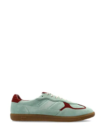 Alohas Tb 490 Suede Panelled Sneakers In Blue