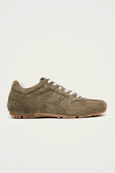 Alohas Tb. 56 Suede Sneaker In Khaki, Women's At Urban Outfitters