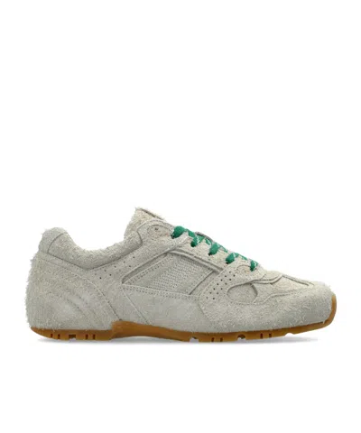 Alohas Tb 56 Textured Low-top Sneakers In Gray
