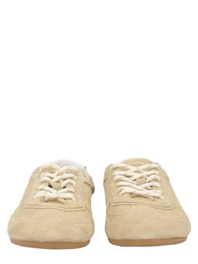 Alohas Tb.24 Low-profile Suede Leather Sneakers In Nude