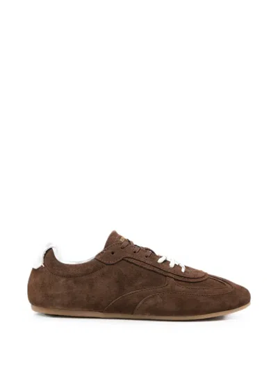 Alohas Tb24 Panelled Sneakers In Brown