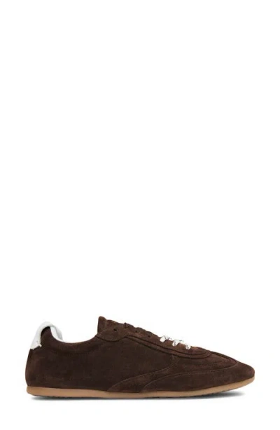 Alohas Suede Panelled Sneakers In Brown