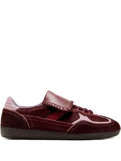 ALOHAS ALOHAS TB.490 CLUB SOFT BURGUNDY LEATHER SNEAKERS SHOES