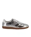 Alohas Rife Leather Lace-up Sneakers In Multicolor