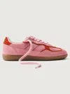 Alohas Tb.490 Rife Sea Pink Leather Sneakers In Pink