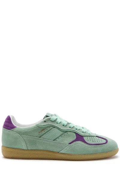 ALOHAS ALOHAS TB.490 RIFE PANELLED SUEDE SNEAKERS