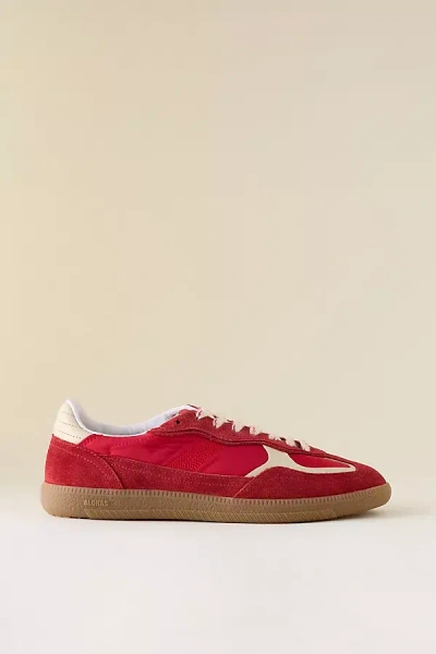 Alohas Tb.490 Rife Sheen Leather Trainers In Red