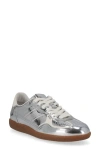 Alohas Tb.490 Rife Shimmer Metallic Leather Sneakers In Silver