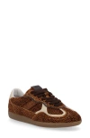 Alohas Womens Tb.490 Leopard-print Leather Low-top Trainers Soft Ta In Tan