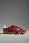 Alohas Burgundy Leather Tb 490 Crochet Sneakers In Brown
