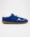 Alohas Tb.490 Rife Sheen Blue Leather Sneakers Sheen Blue In Blue