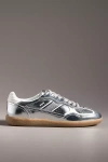 Alohas Tb.490 Rife Shimmer Metallic Leather Sneakers In Silver