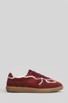 Alohas Tb.490 Crochet Leather Sneakers In Red