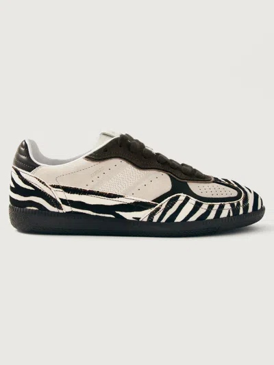 Alohas Tb.490 In Soft Brown Leather Zebra