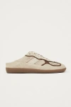 Alohas Tb.490 Suede Mule Sneaker In Cream, Women's At Urban Outfitters In White