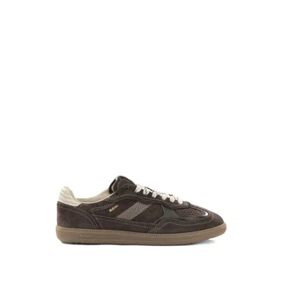 Alohas Tb.490 Suede Panelled Sneakers In Brown