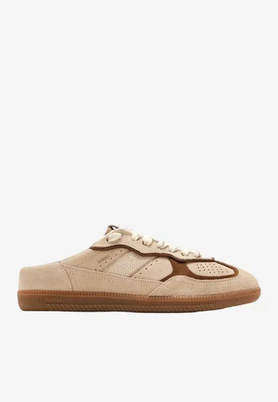 Alohas Tb.490 Suede Sneaker Mules In Neutral