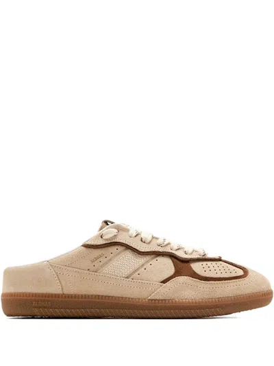 Alohas Tb.490 Suede Sneaker Mules In Neutral