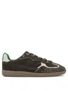 Alohas Tb.490 Trek Brown Leather Sneakers Sneakers & Slip-on Brown In Black