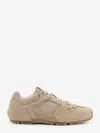 Alohas Suede Lace-up Sneakers In Neutral