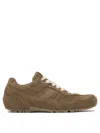 Alohas Tb.56 Suede Cream Leather Sneakers In Brown