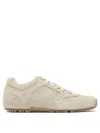 Alohas Suede Lace-up Sneakers In Neutral