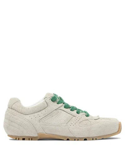 ALOHAS ALOHAS TB.56 SUEDE FUZZY LIGHT GREY LEATHER SNEAKERS