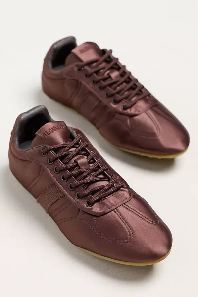 Alohas Tb.69 Rife Satin Low-top Sneakers In Brown
