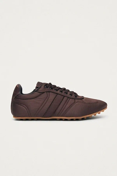 Alohas Tb.69 Satin Sneaker In Sheen Brown, Women's At Urban Outfitters