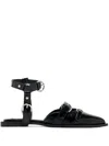 Alohas Thalara Ballet Flats In Black