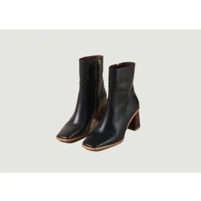 Alohas West Vintage Boots In Black