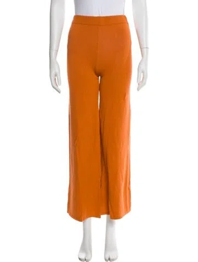 Pre-owned Alohas Wide Leg Pants In Orange