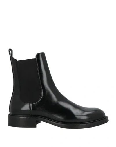 Alohas Woman Ankle Boots Black Size 7.5 Leather