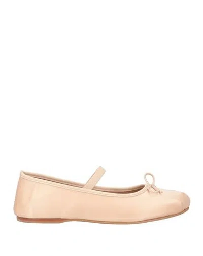 Alohas Woman Ballet Flats Blush Size 6.5 Textile Fibers In Pink