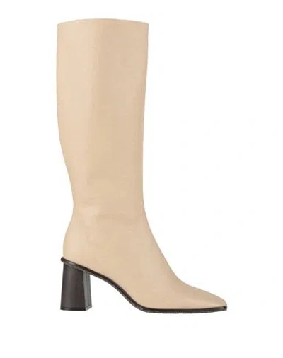 Alohas Woman Boot Beige Size 6 Recycled Polyester, Bio-based Polyurethane In Neutral