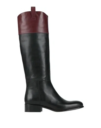 Alohas Woman Boot Black Size 6.5 Leather