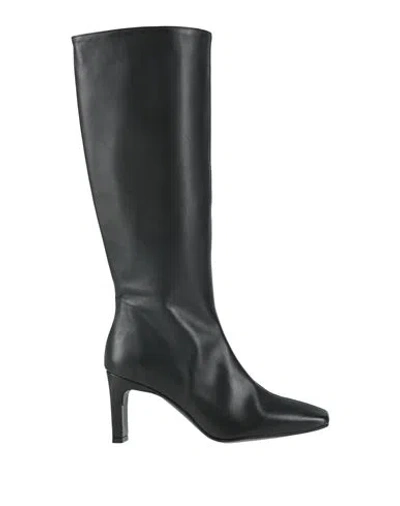 Alohas Woman Boot Black Size 6.5 Leather