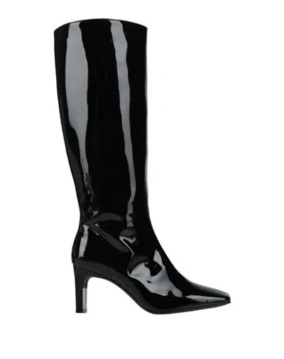 Alohas Woman Boot Black Size 7.5 Leather