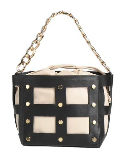 Alohas Woman Handbag Black Size - Leather