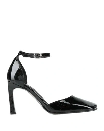 Alohas Woman Pumps Black Size 10 Leather