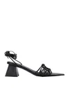Alohas Mirage Leather Sandal In Black