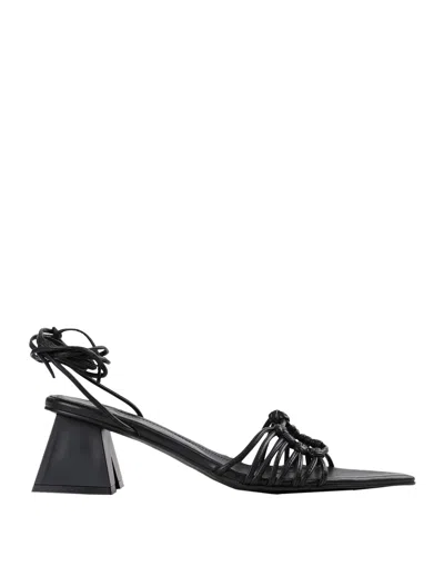 Alohas Mirage Wrap Heels In Black