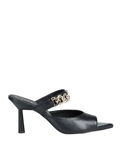 Alohas Woman Sandals Black Size 10 Soft Leather
